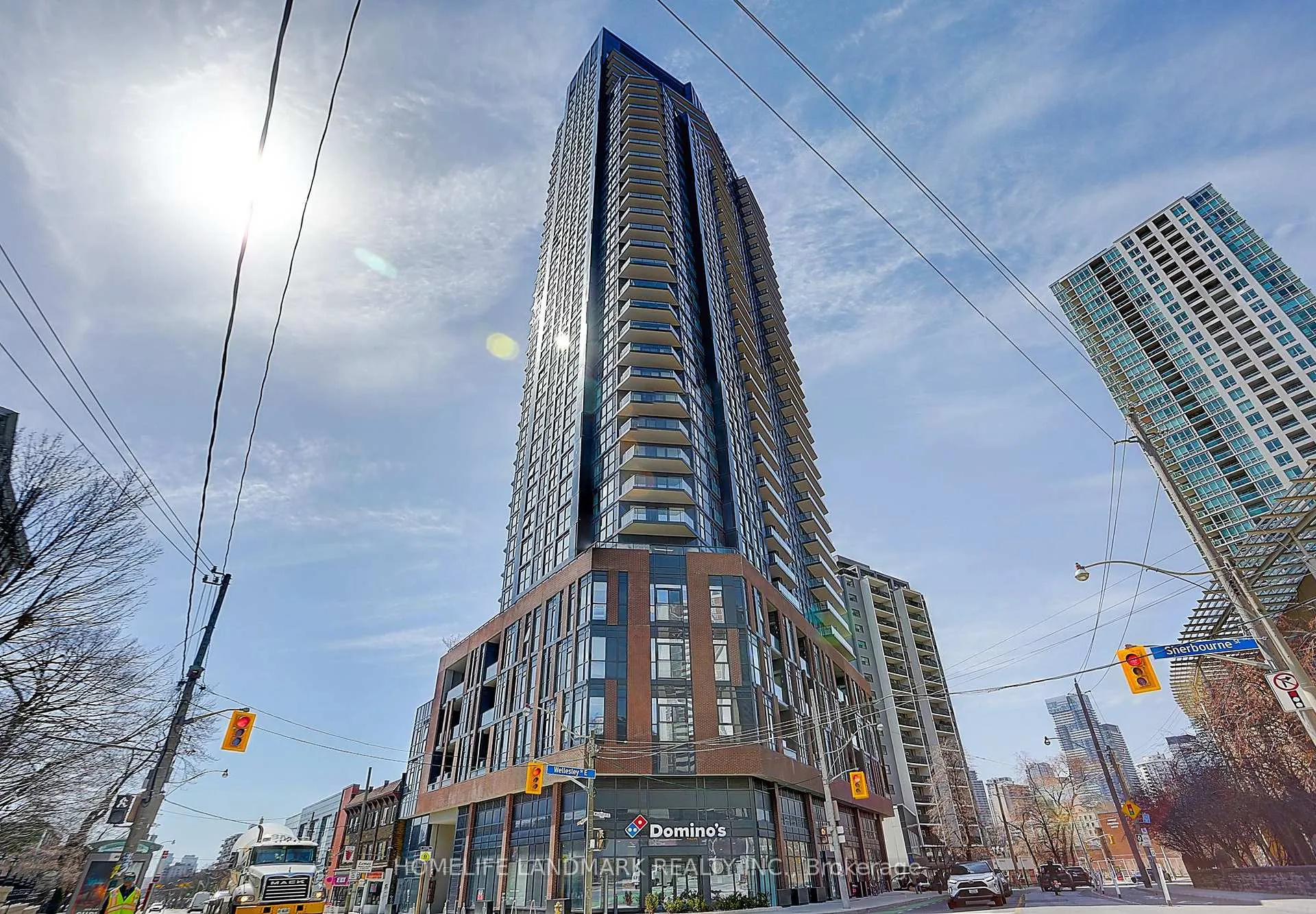 Front of Unit 401, 159 Wellesley Street E
