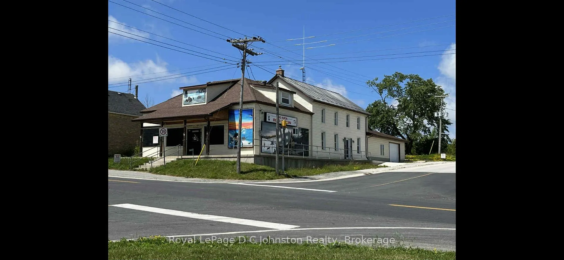 Front of 3643 Highway 21 Road W