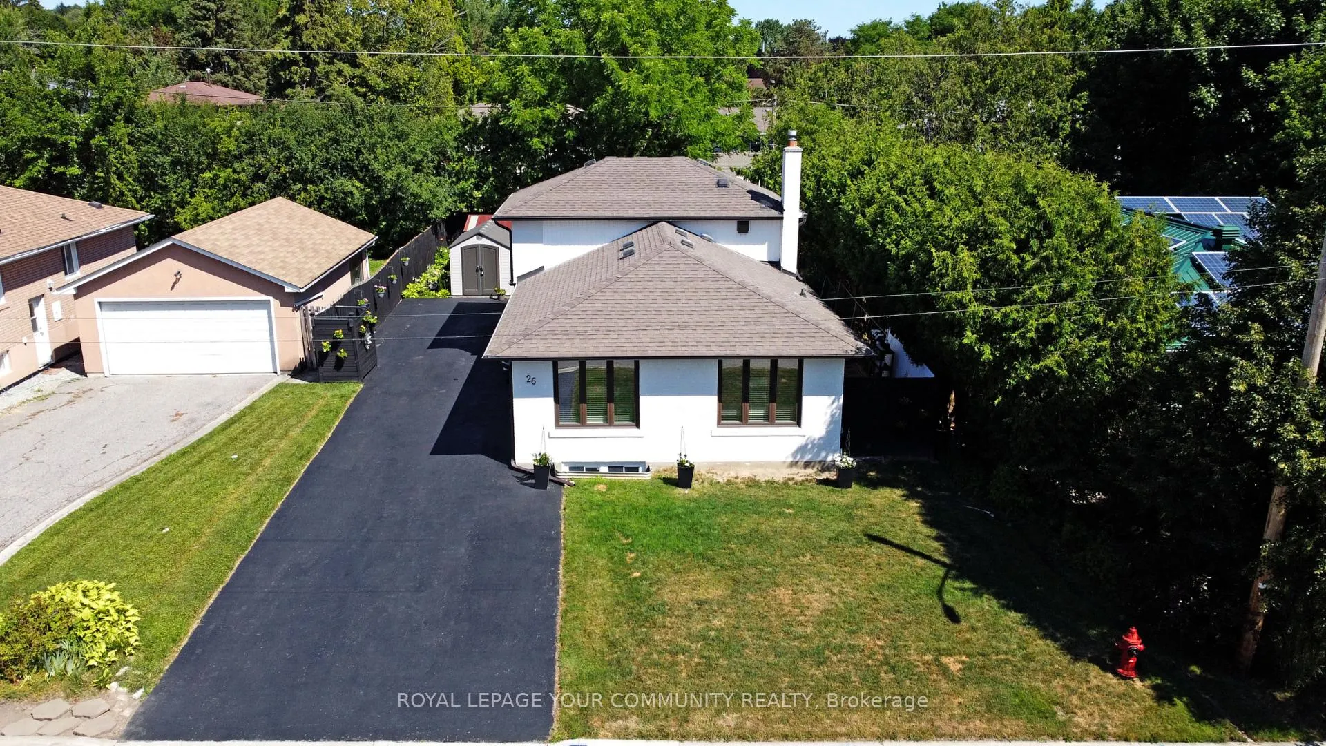 Front of 26 Kemano Road