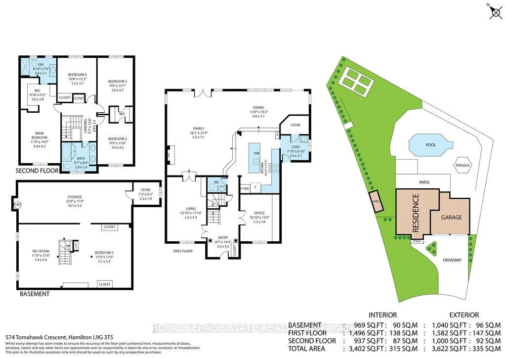 Photo 6 of 574 Tomahawk Crescent, Hamilton, Ancaster — HOMEH