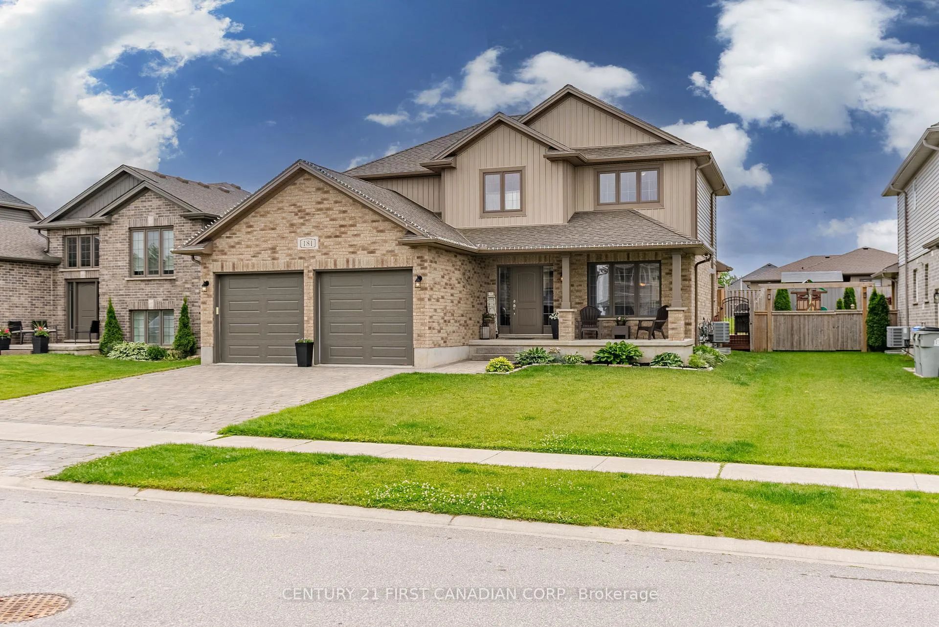 Front of 181 Gilmour Drive