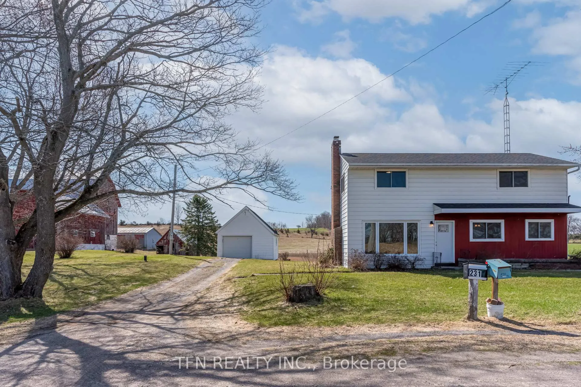 Front of 231 Carman Road