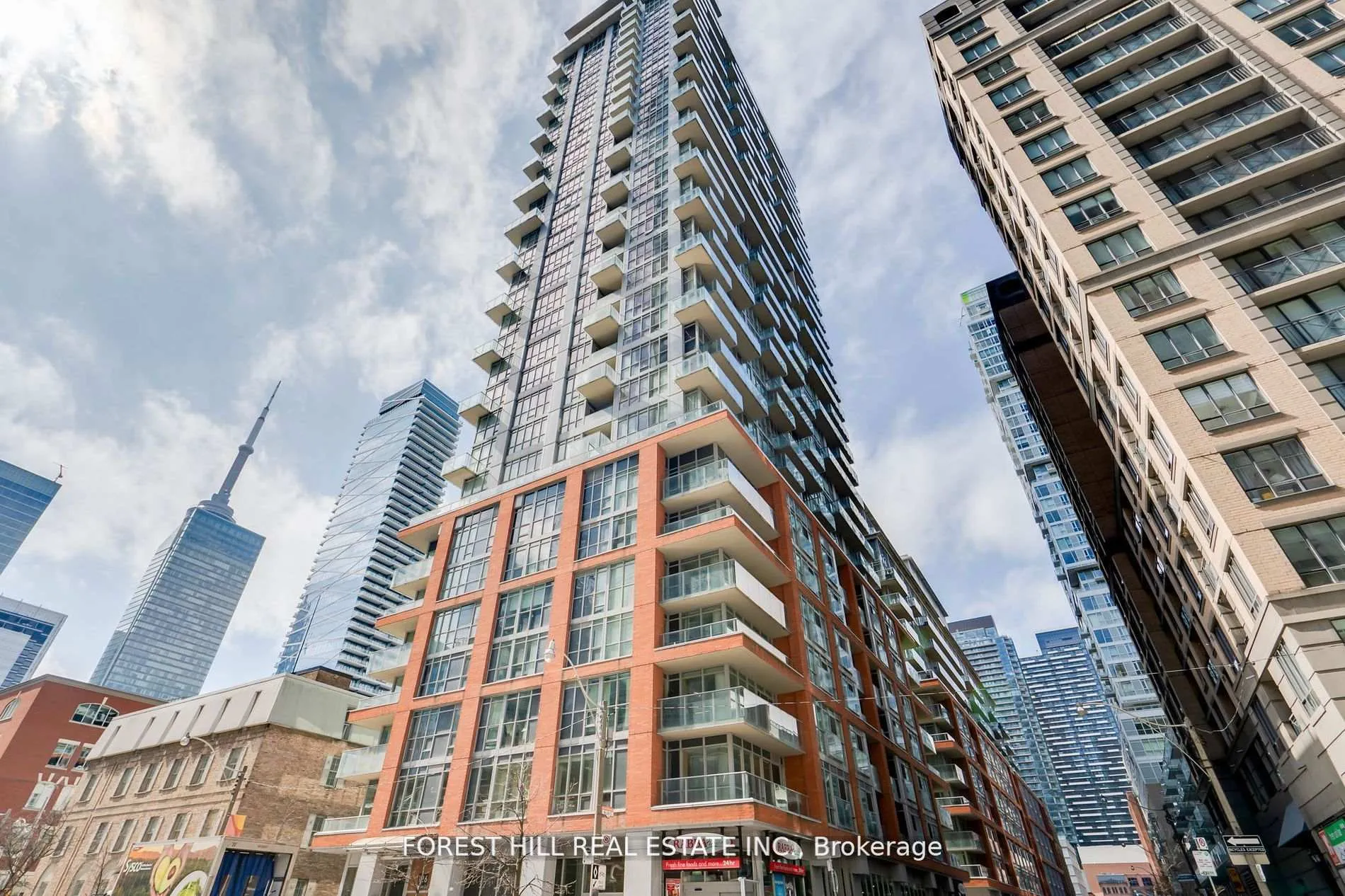 Front of Unit 2607, 126 Simcoe Street