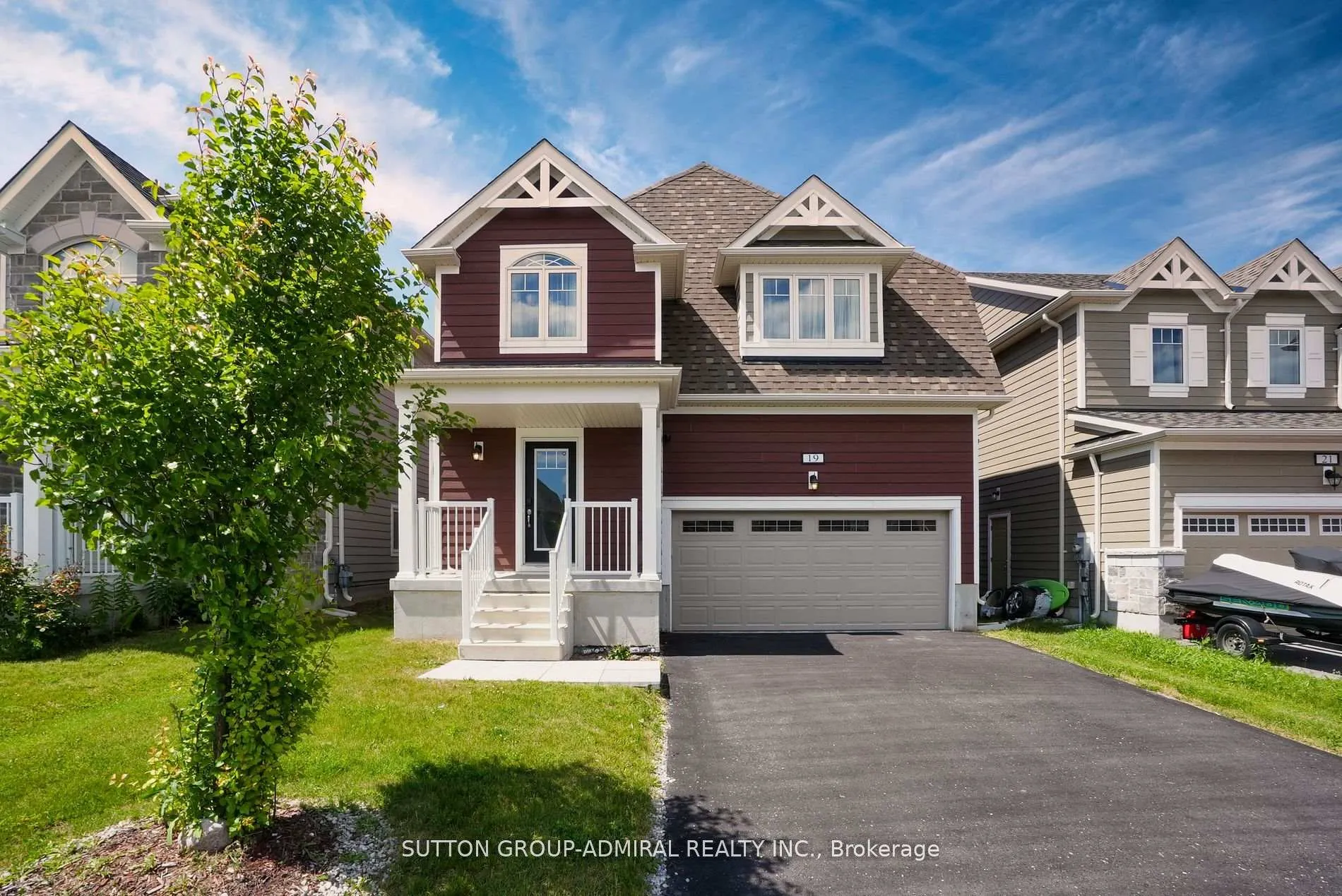 Front of 19 Bobolink Drive