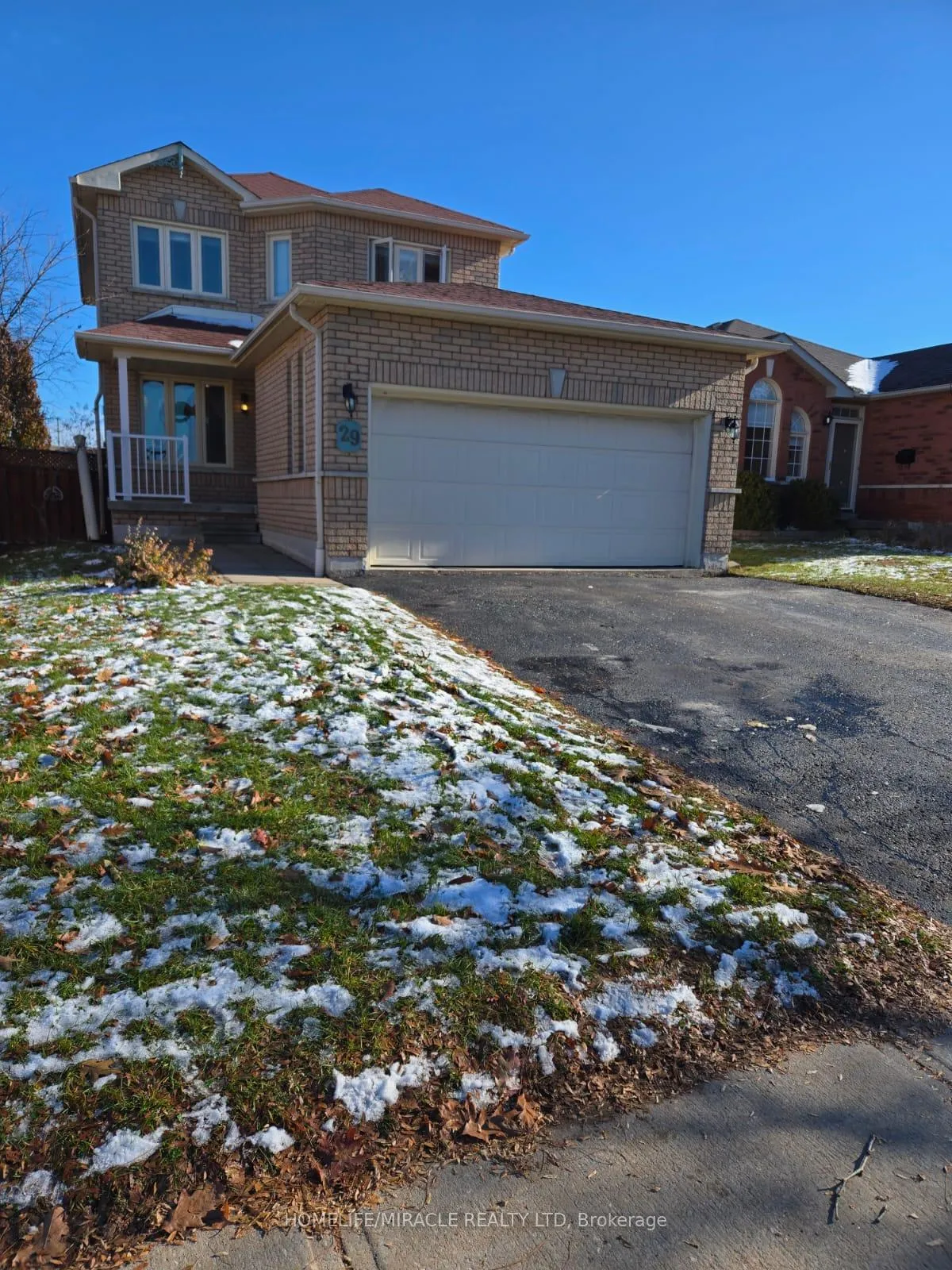 Front of 29 Nicholson Drive