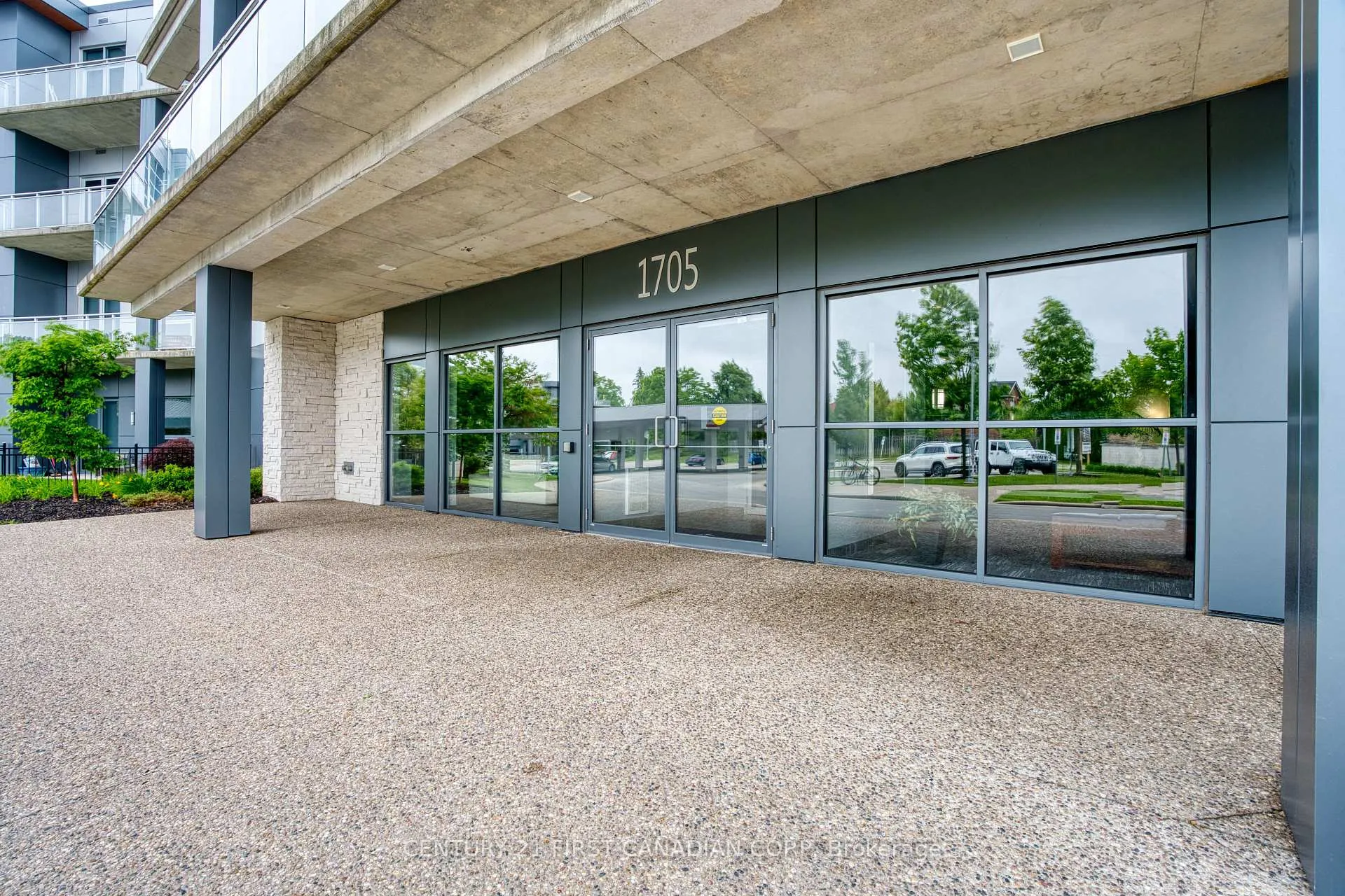 Front of Unit 105, 1705 Fiddlehead Place