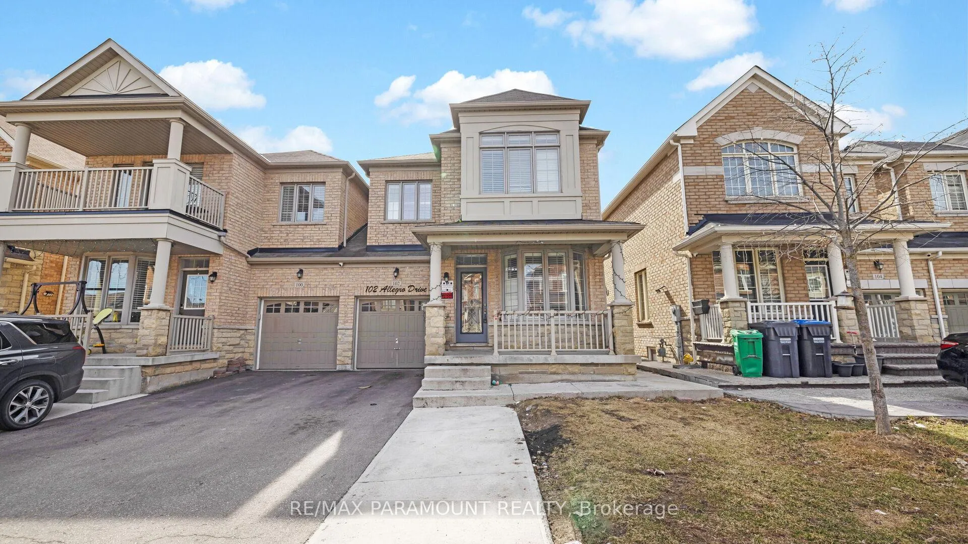 Front of Unit # Upper, 102 Allegro Drive