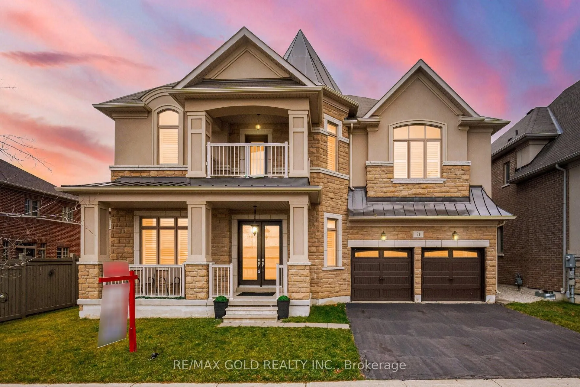 Front of 71 Squire Ellis Drive