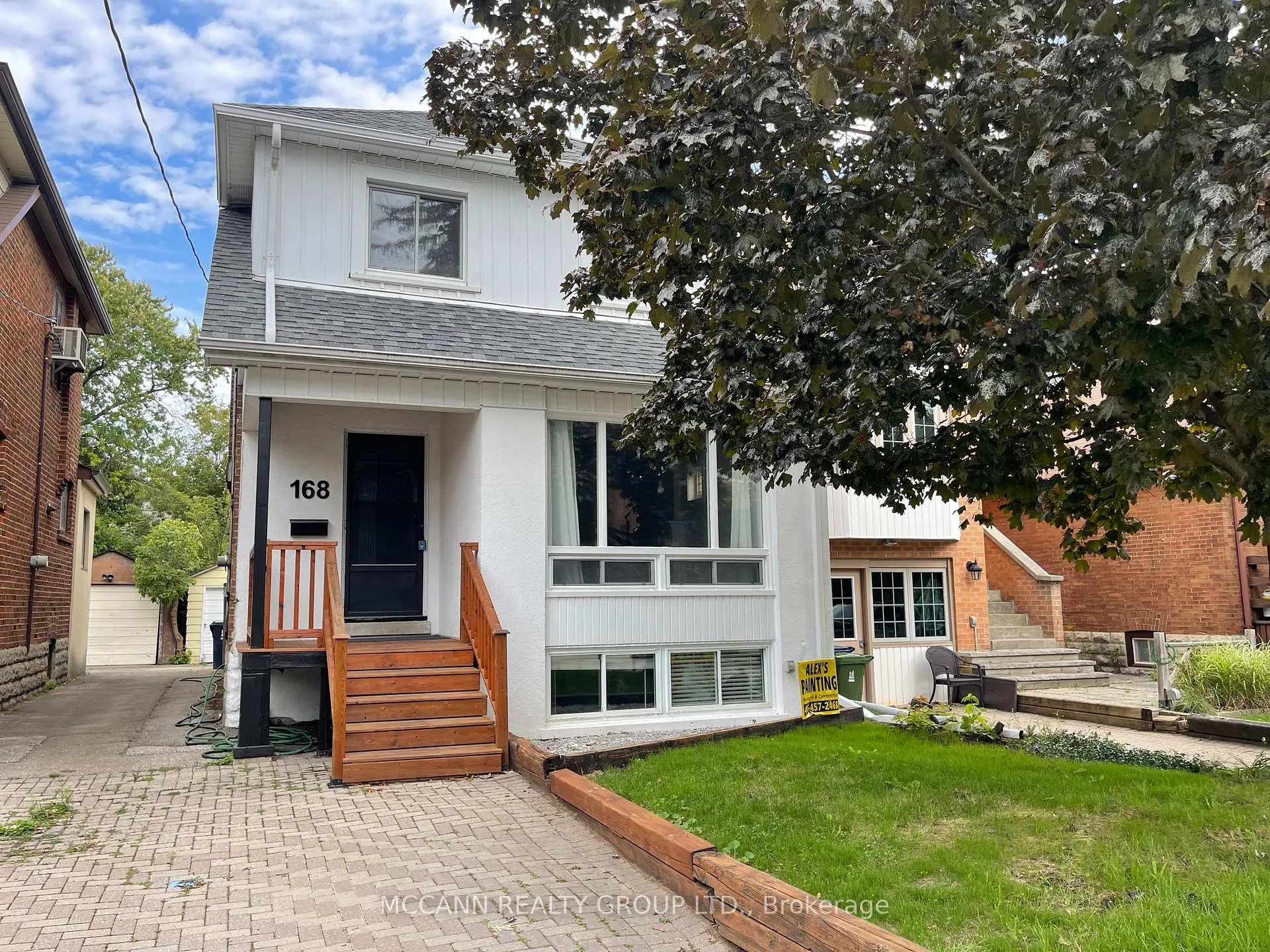 Front of 168 Roslin Avenue