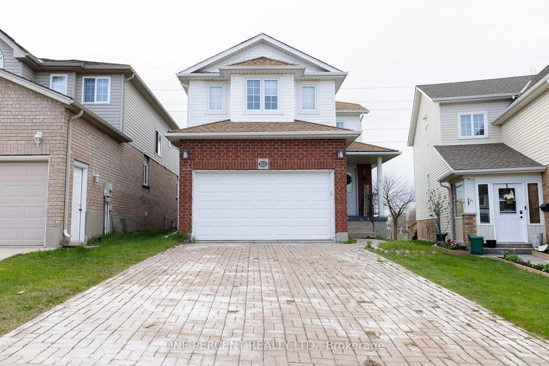 Front of 160 Hidden Creek Drive