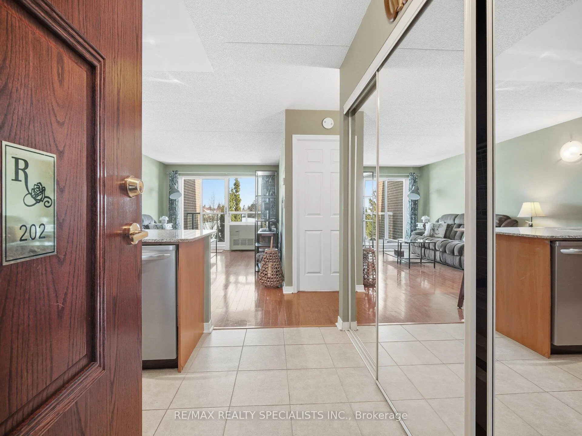 Photo 7 of Unit 202, 55 Via Rosedale, Brampton, Sandringham-Wellington — HOMEH
