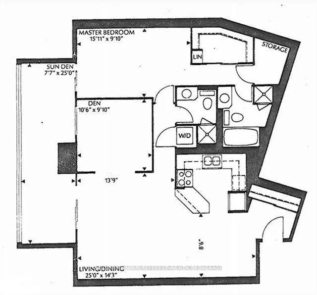 Photo 3 of Unit 2208, 25 The Esplanade, Toronto, Waterfront Communities — HOMEH