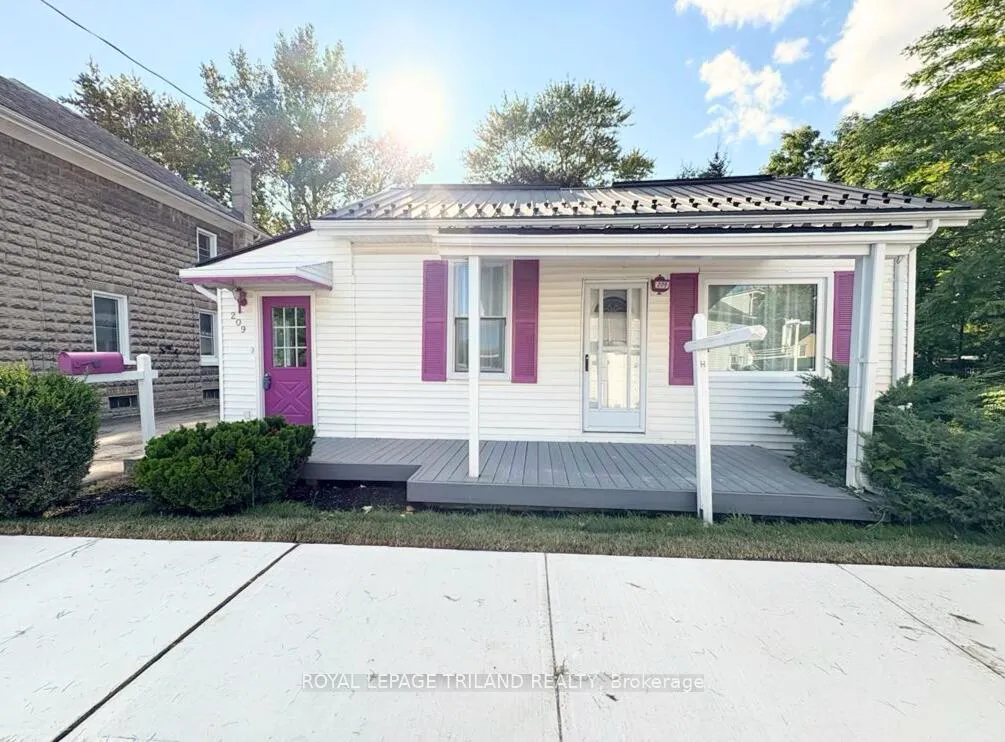 Front of 209 Water Street