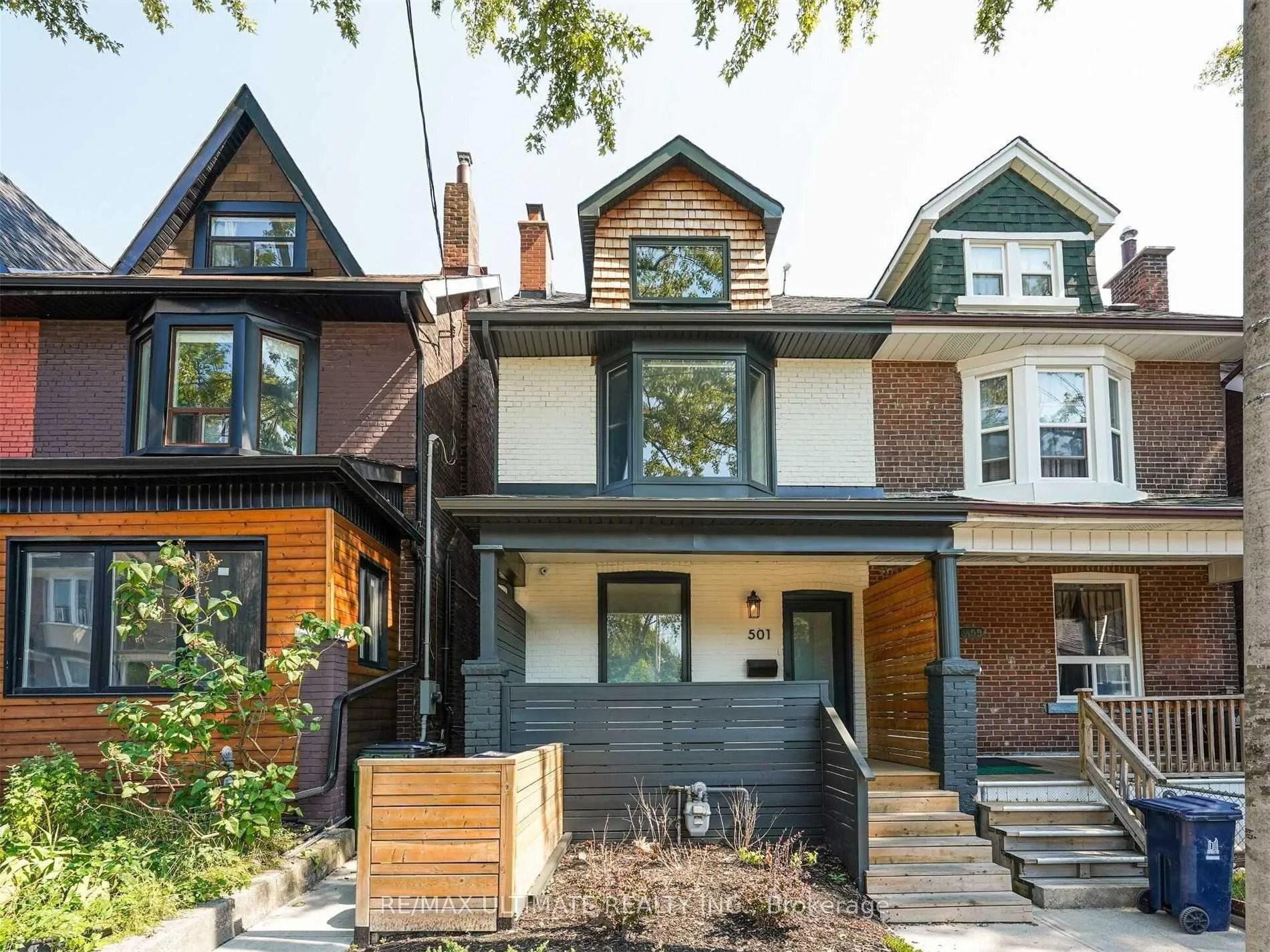 Front of Unit Main Floor, 501A Carlaw Avenue