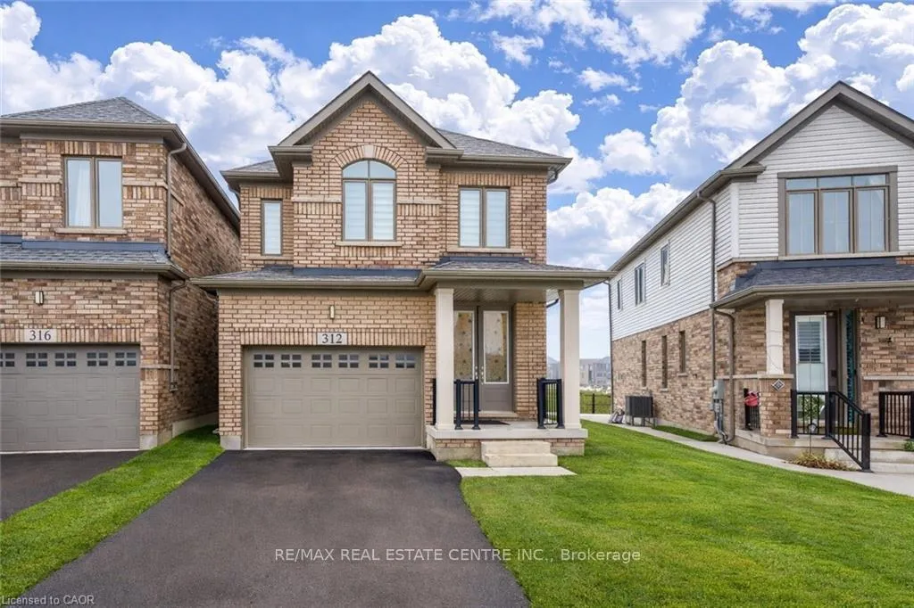 Front of 312 Bismark Drive
