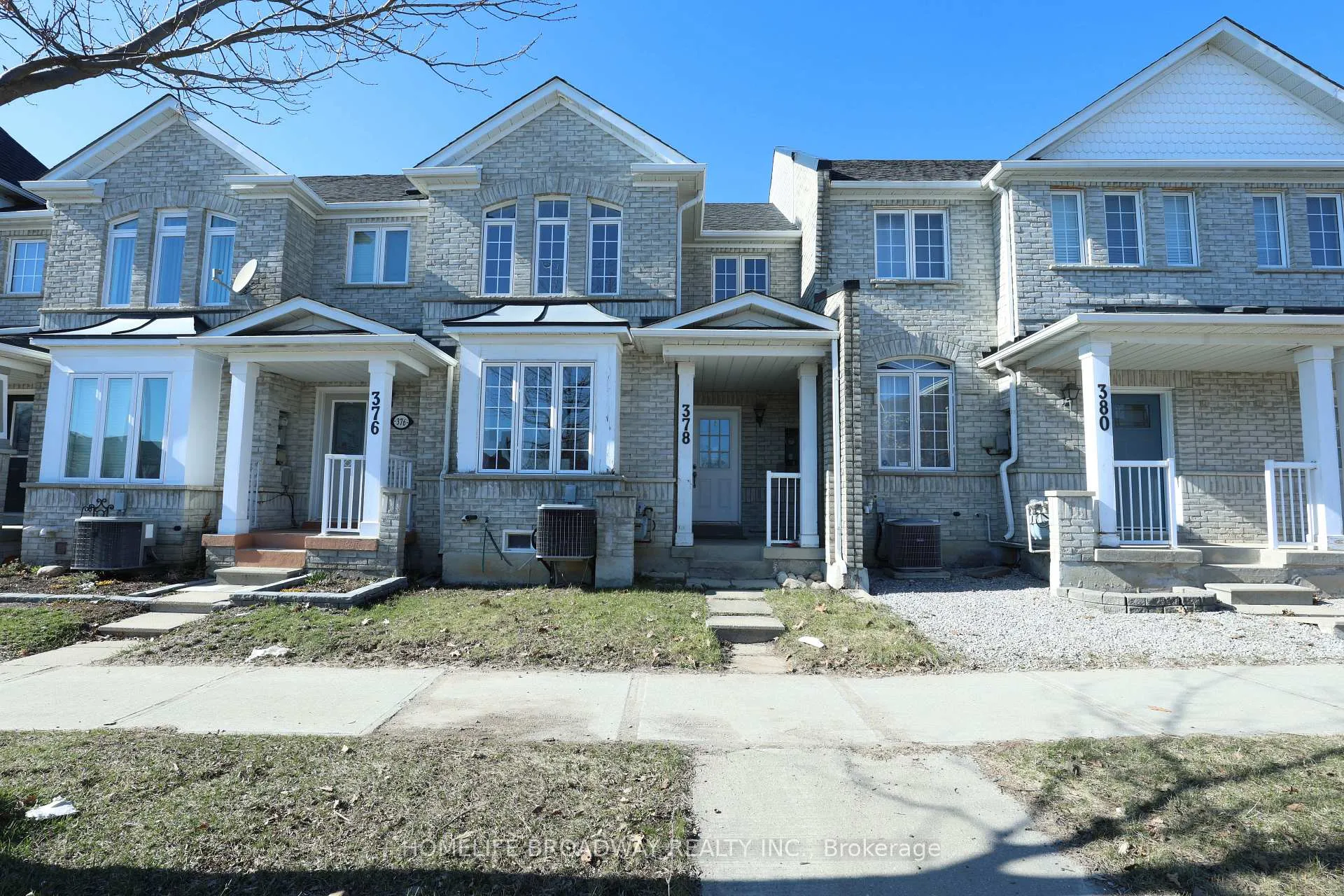 Front of 378 Bur Oak Avenue