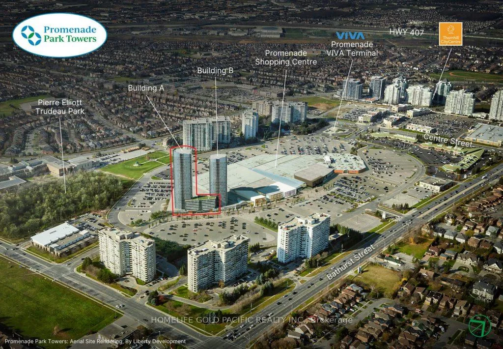 Photo 17 of Unit 1506, 30 Upper Mall Way, Vaughan, Brownridge — HOMEH