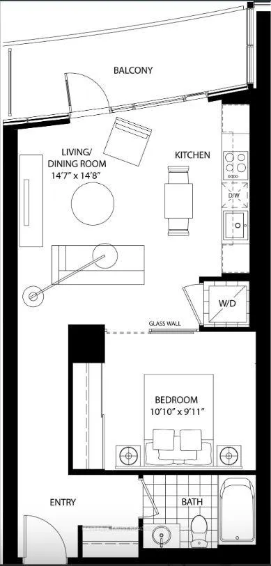 Photo 31 of Unit 2805, 21 Widmer Street, Toronto, Waterfront Communities — HOMEH