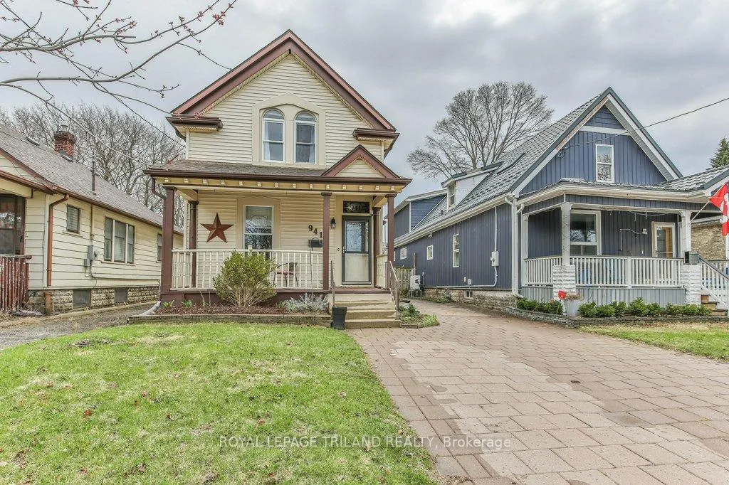 Front of 941 Queens Avenue