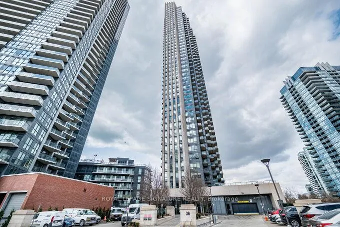 Front of Unit 1301, 36 Park Lawn Road