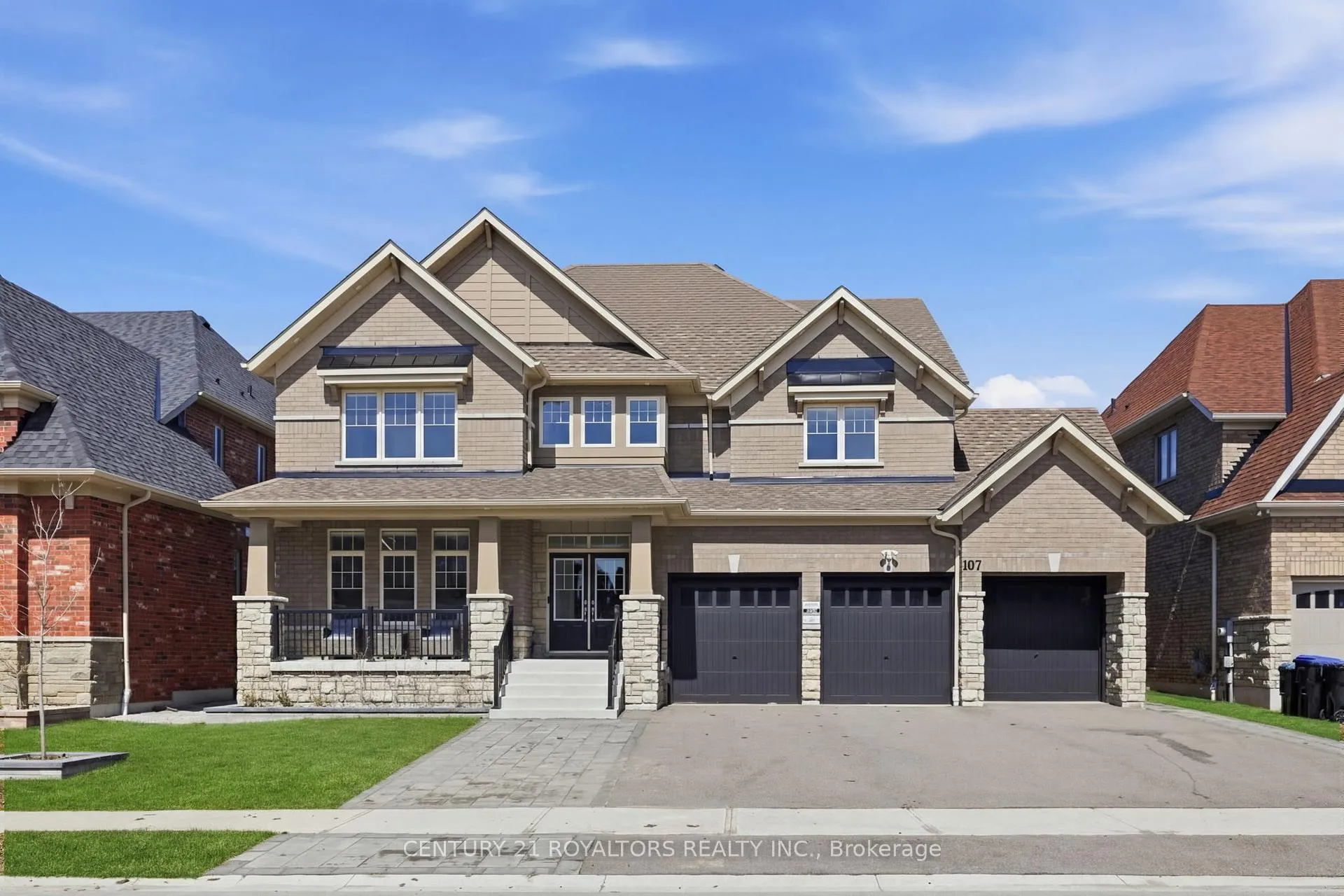 Front of 107 Rugman Crescent