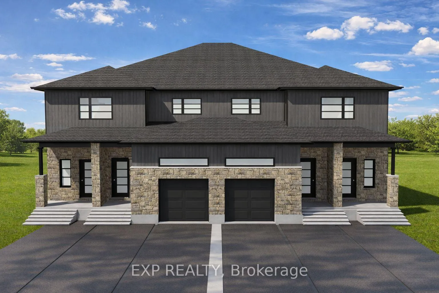 Front of Unit B, 480 Falcon Lane