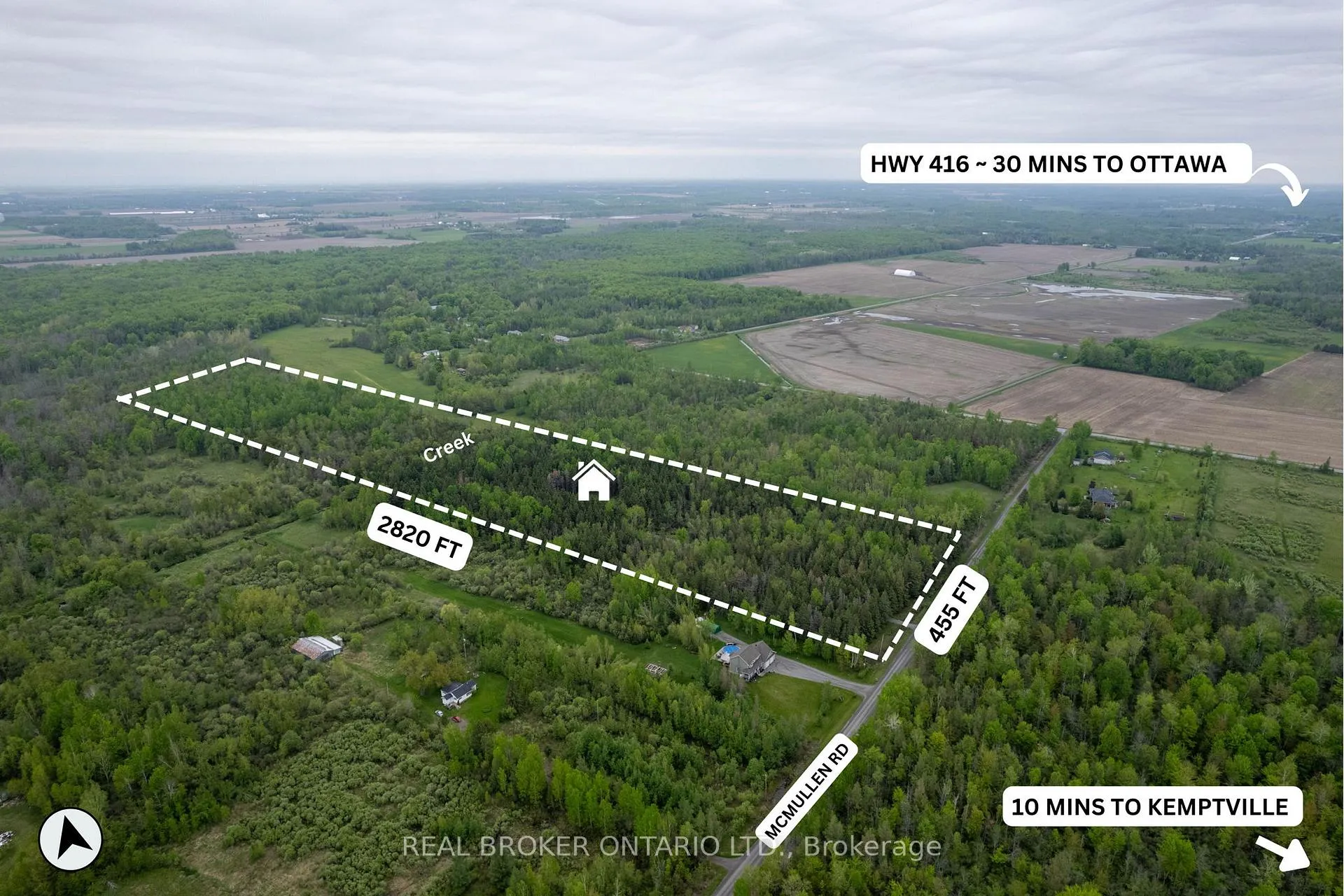Photo 3 of 2635 Mcmullen Road, Ottawa, Rideau Twp S of Reg Rd 6 W of Mccordick Rd. — HOMEH