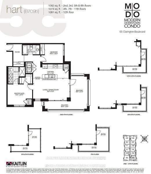 Photo 5 of Unit 903, 55 Clarington Boulevard, Clarington, Bowmanville — HOMEH