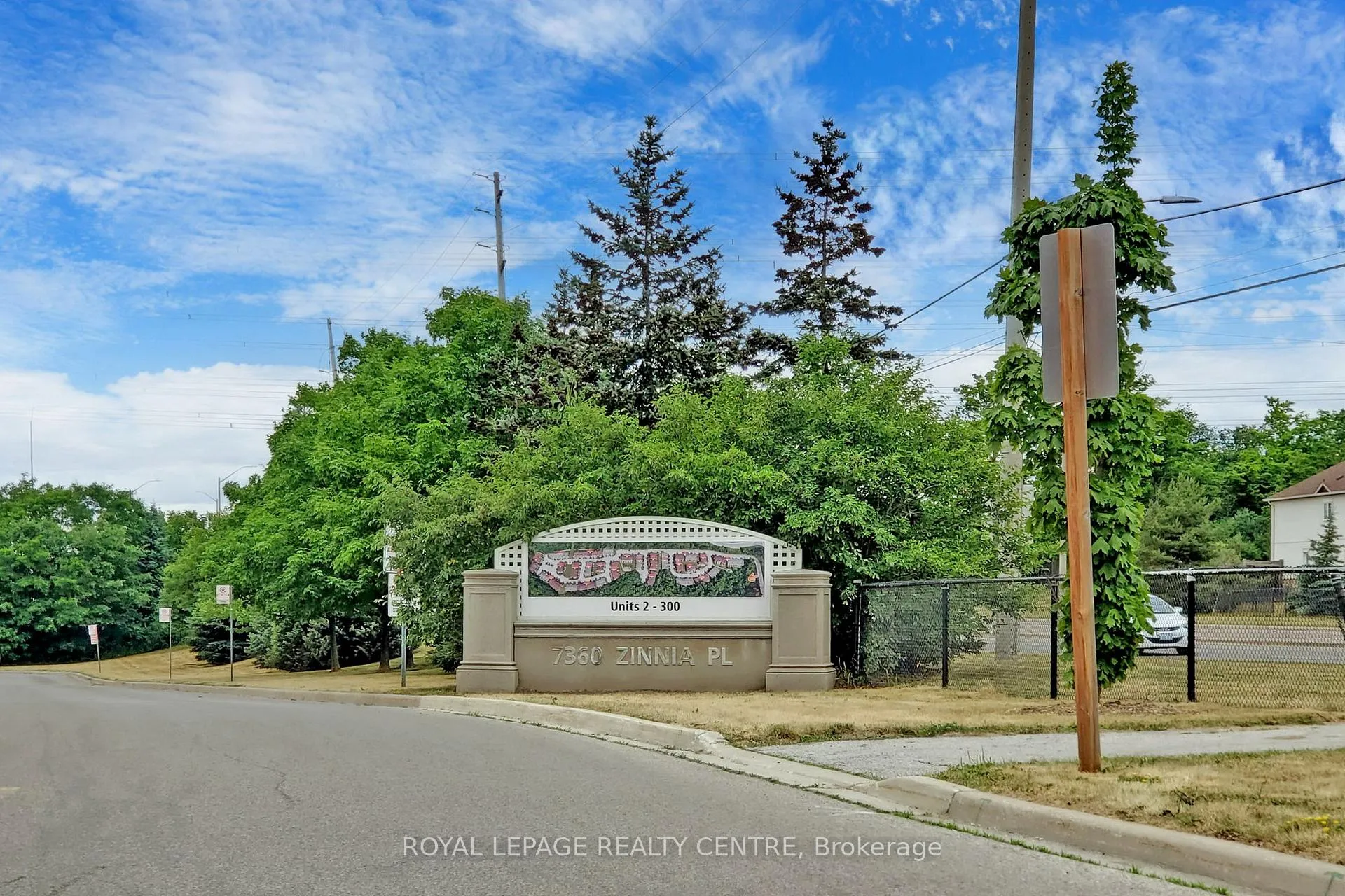 Front of Unit 162, 7360 Zinnia Place