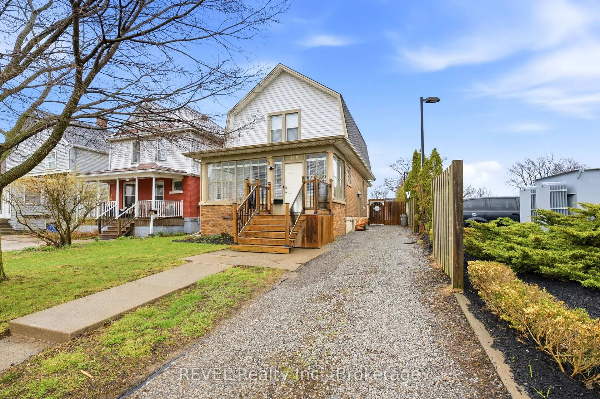 Front of 348 Hellems Avenue