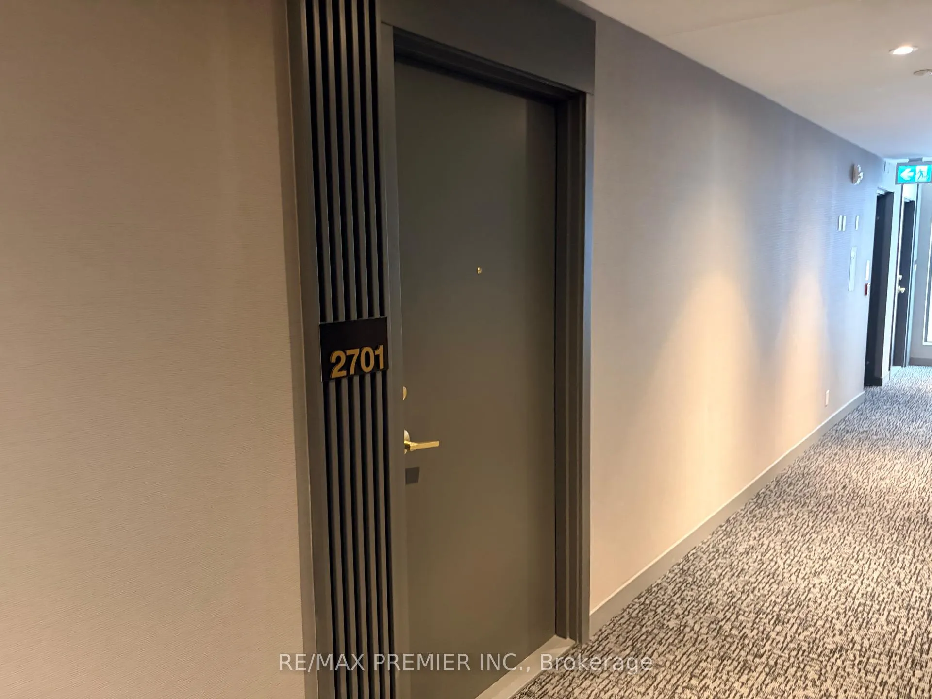 Front of Unit 2701, 898 Portage Parkway