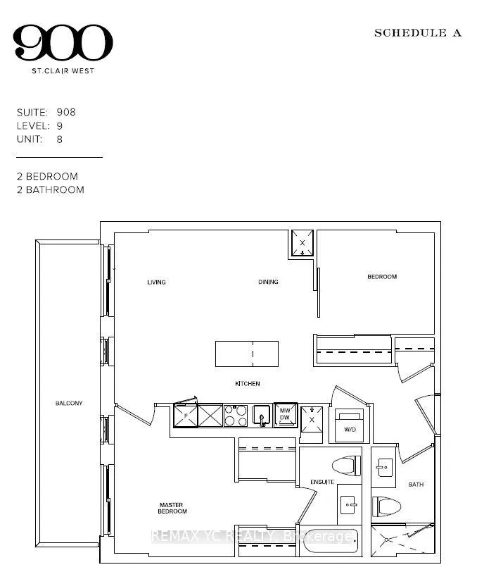 Photo 17 of Unit 908, 185 Alberta Avenue, Toronto, Oakwood Village — HOMEH