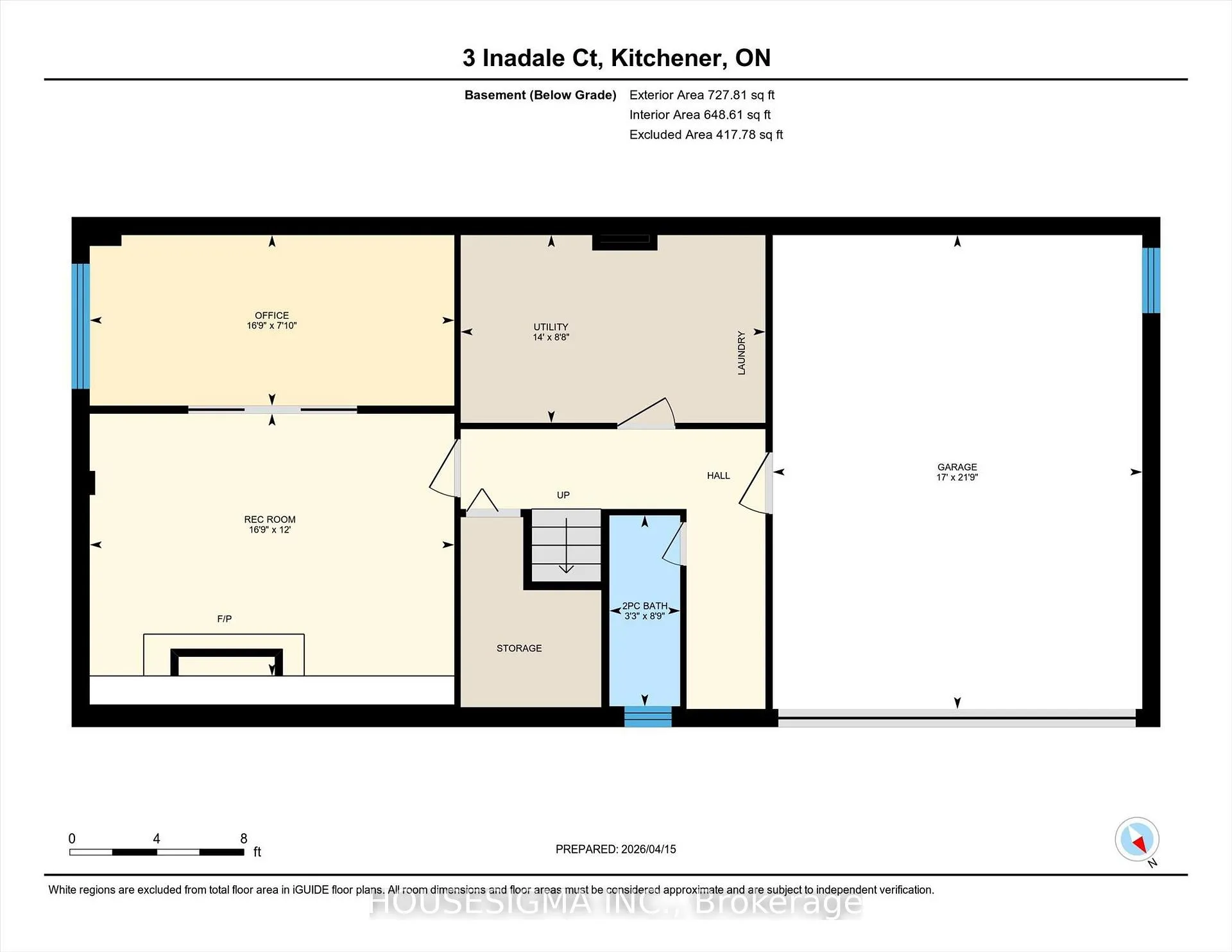Photo 46 of 3 Inadale Court, Kitchener — HOMEH