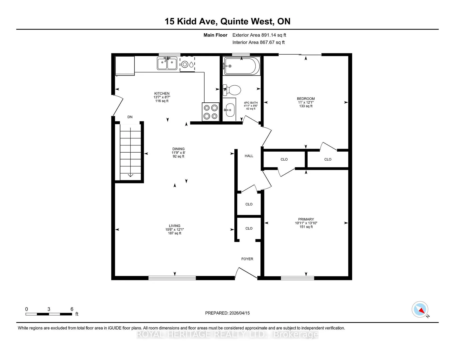 Photo 45 of 15 Kidd Avenue, Quinte West, Trenton Ward — HOMEH