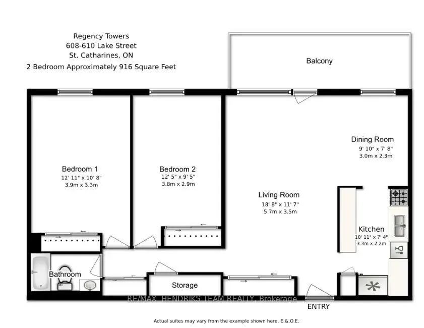 Photo 15 of Unit 507, 610 Lake Street, St. Catharines, Lakeport — HOMEH