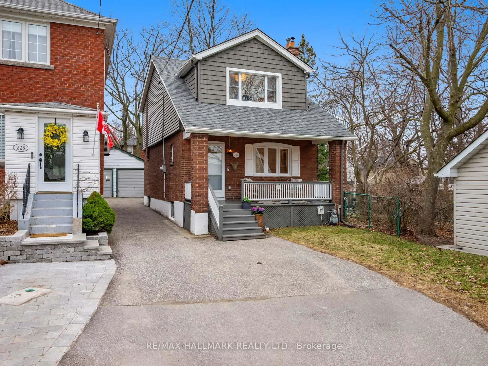 Front of 230 Audrey Avenue
