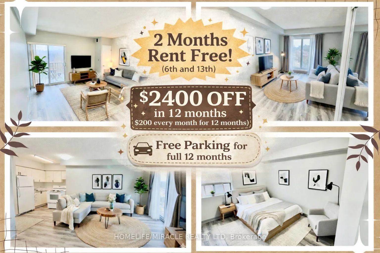 Front of Unit 804, 274 Erb Street W