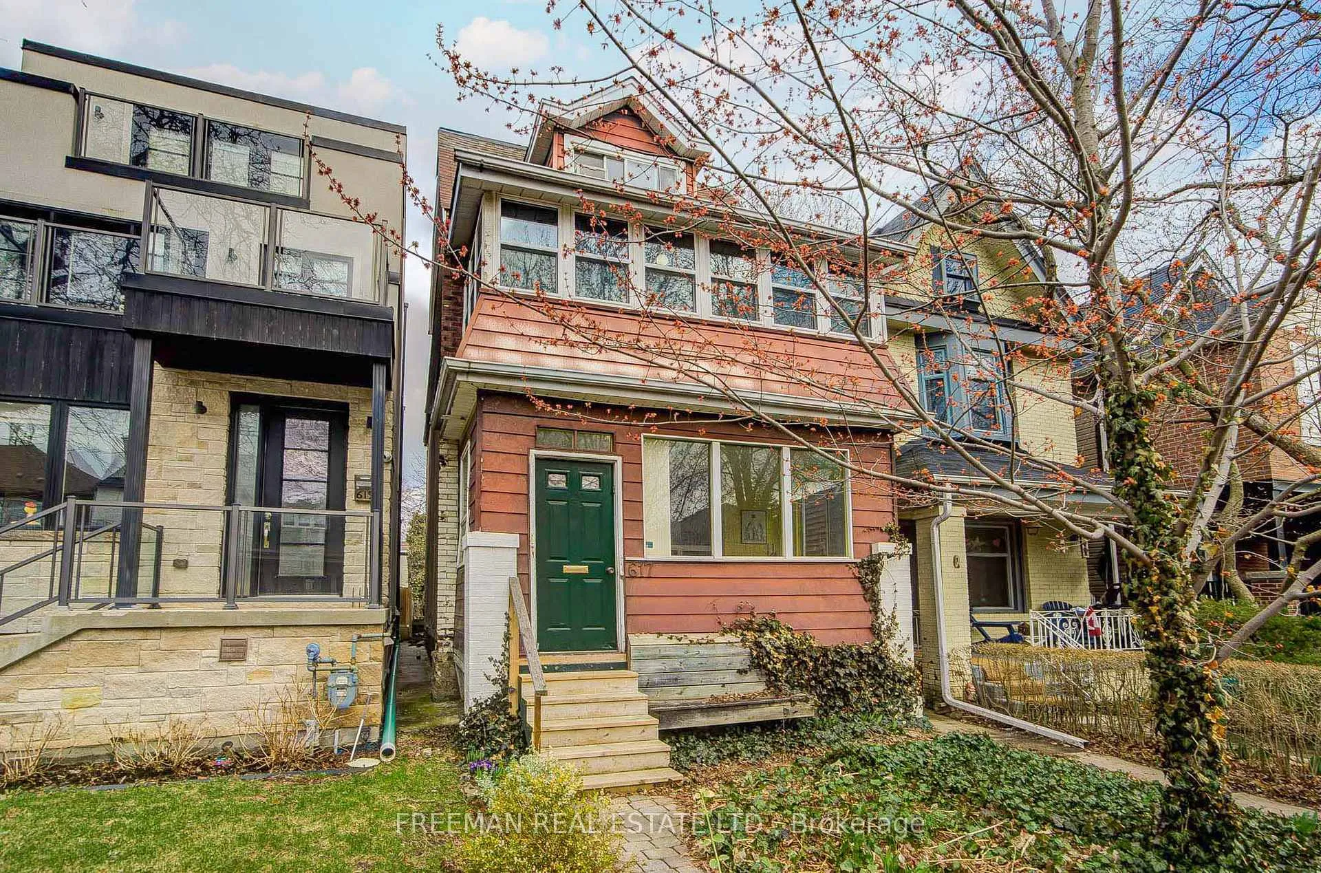Front of 617 Clinton Street