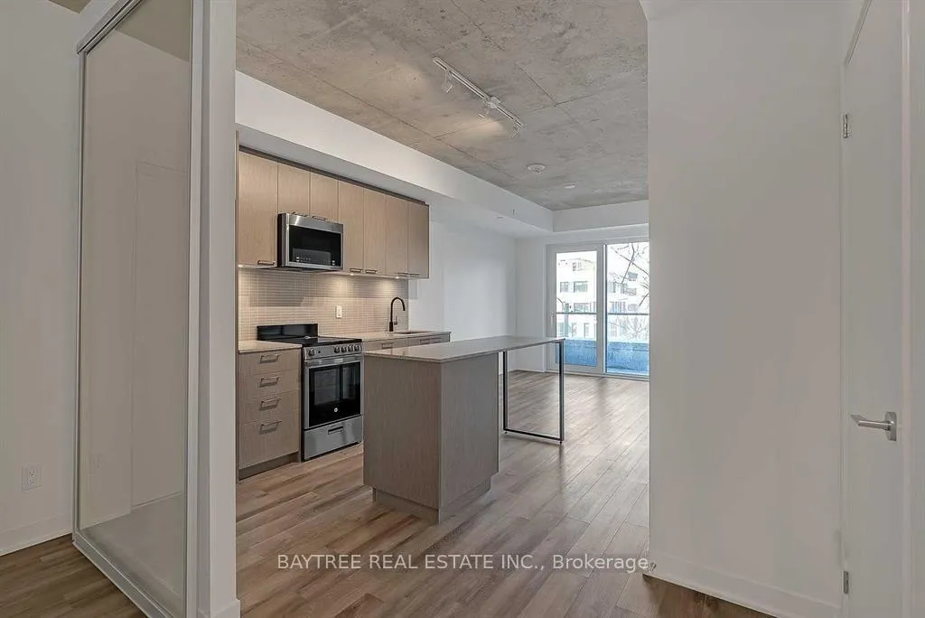 Front of Unit 205, 1808 St Clair Avenue W