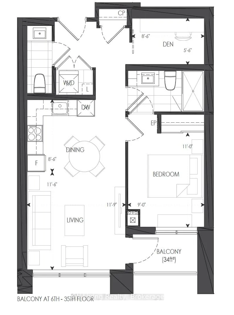 Photo 14 of Unit 2601, 12 Gandhi Lane, Markham, Commerce Valley — HOMEH