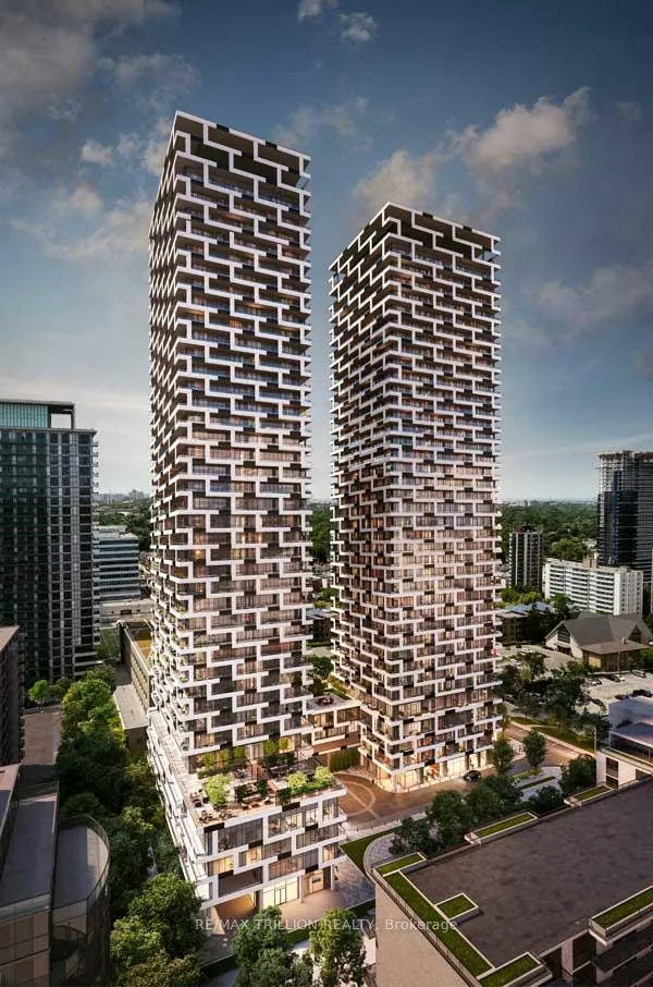 Front of Unit 2808, 65 Broadway Avenue
