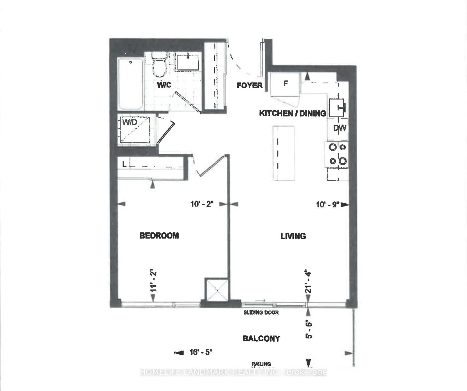Photo 6 of Unit 1607, 27 Korda Gate, Vaughan, Vellore Village — HOMEH