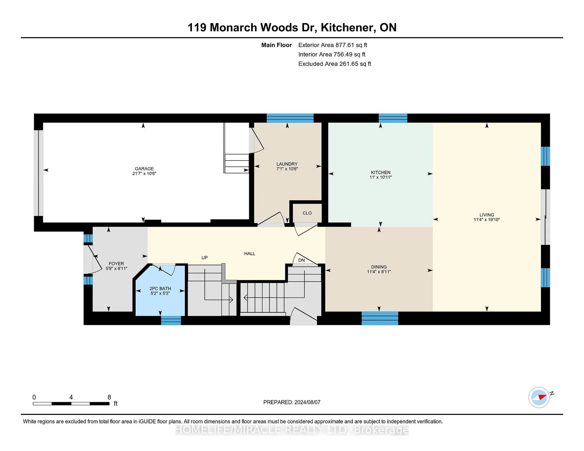 Photo 48 of 119 Monarch woods Drive, Kitchener, Doon South — HOMEH