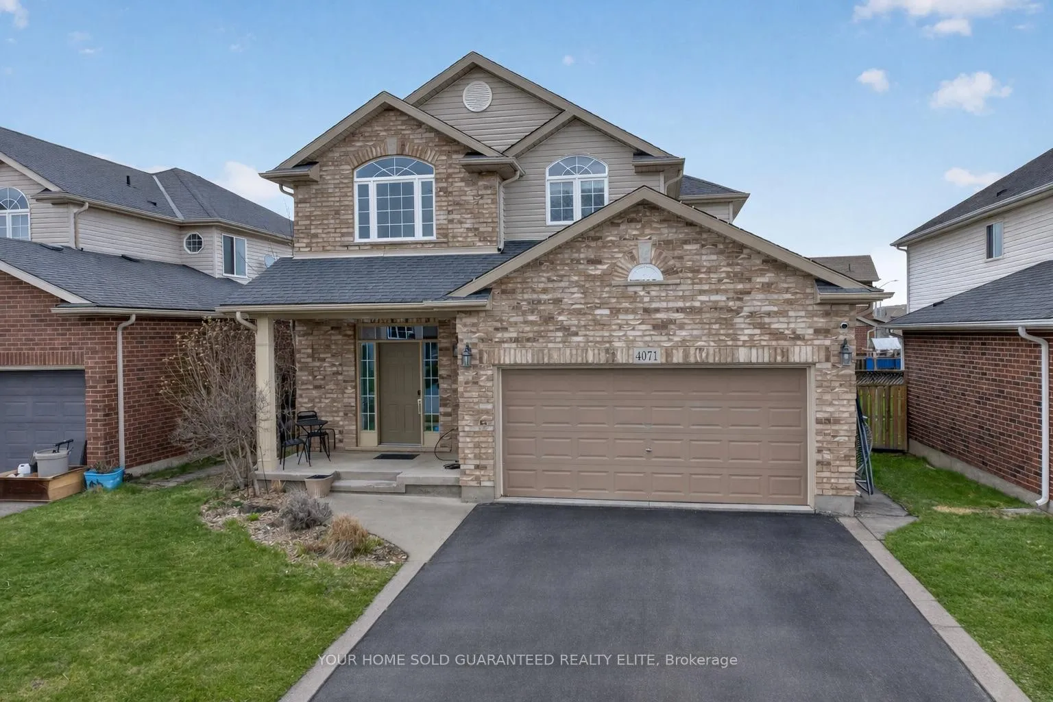 Front of 4071 Bush Crescent