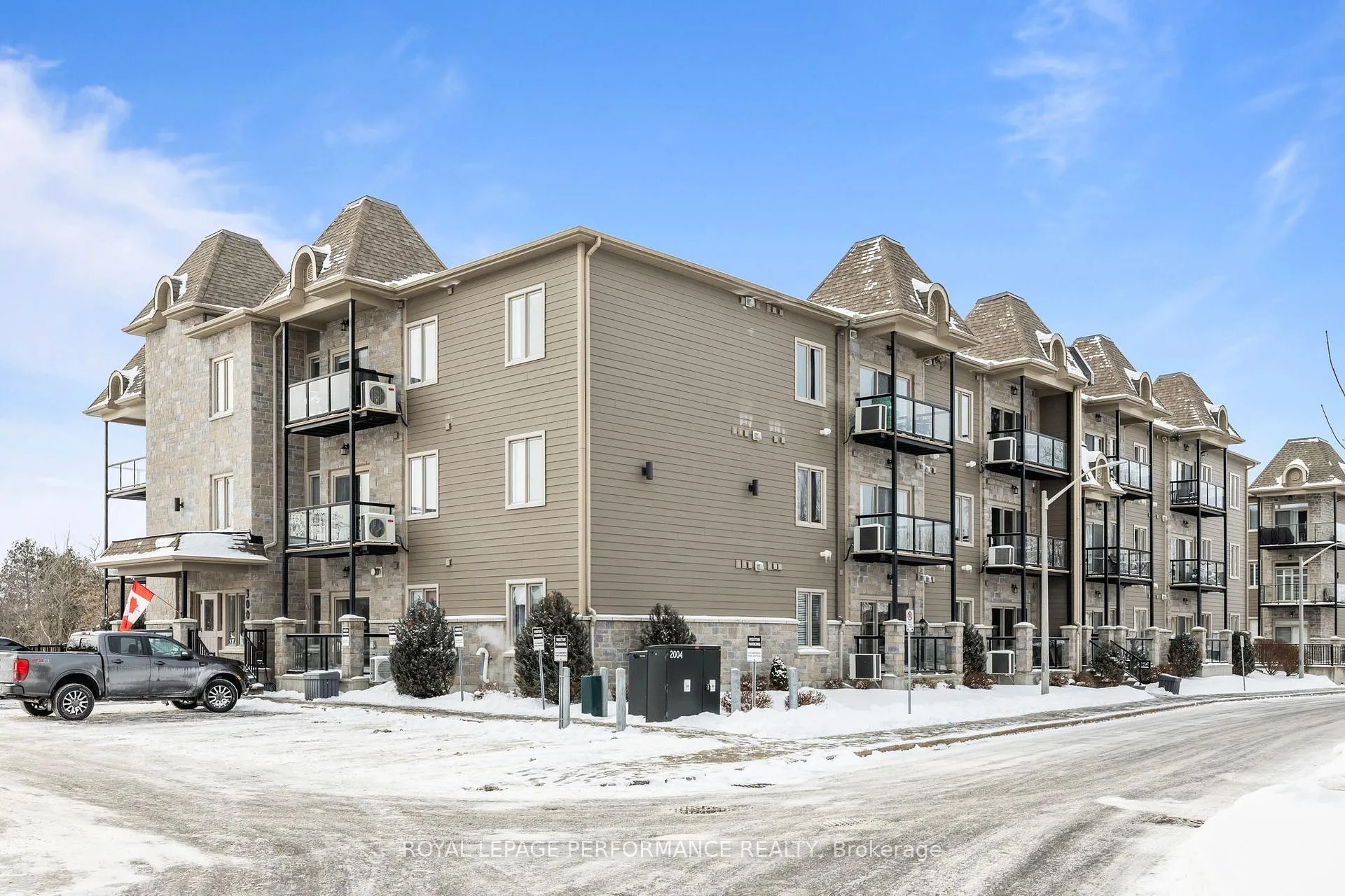 Front of Unit 205, 300 Solstice Crescent