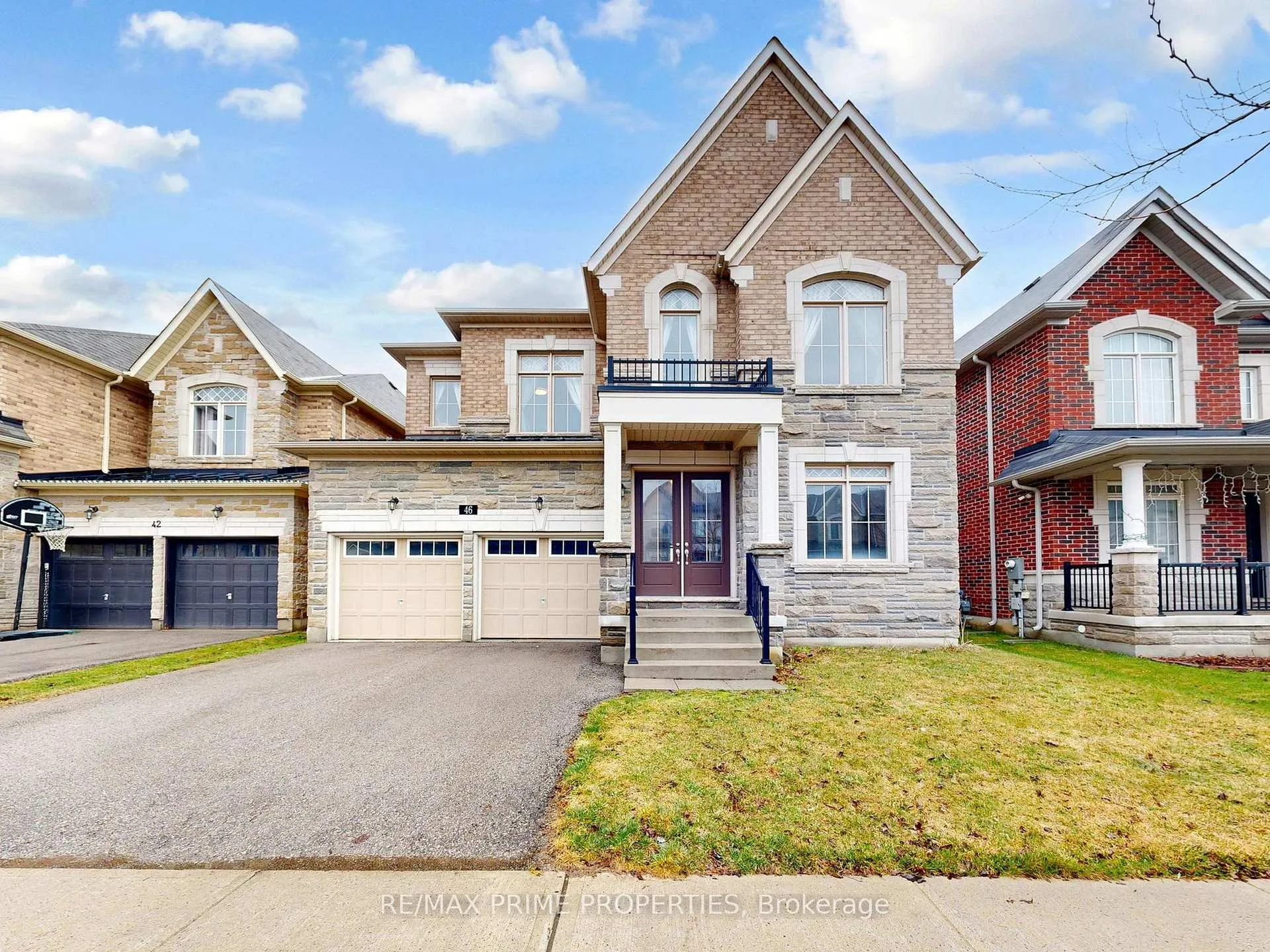 Front of 46 Scrivener Drive
