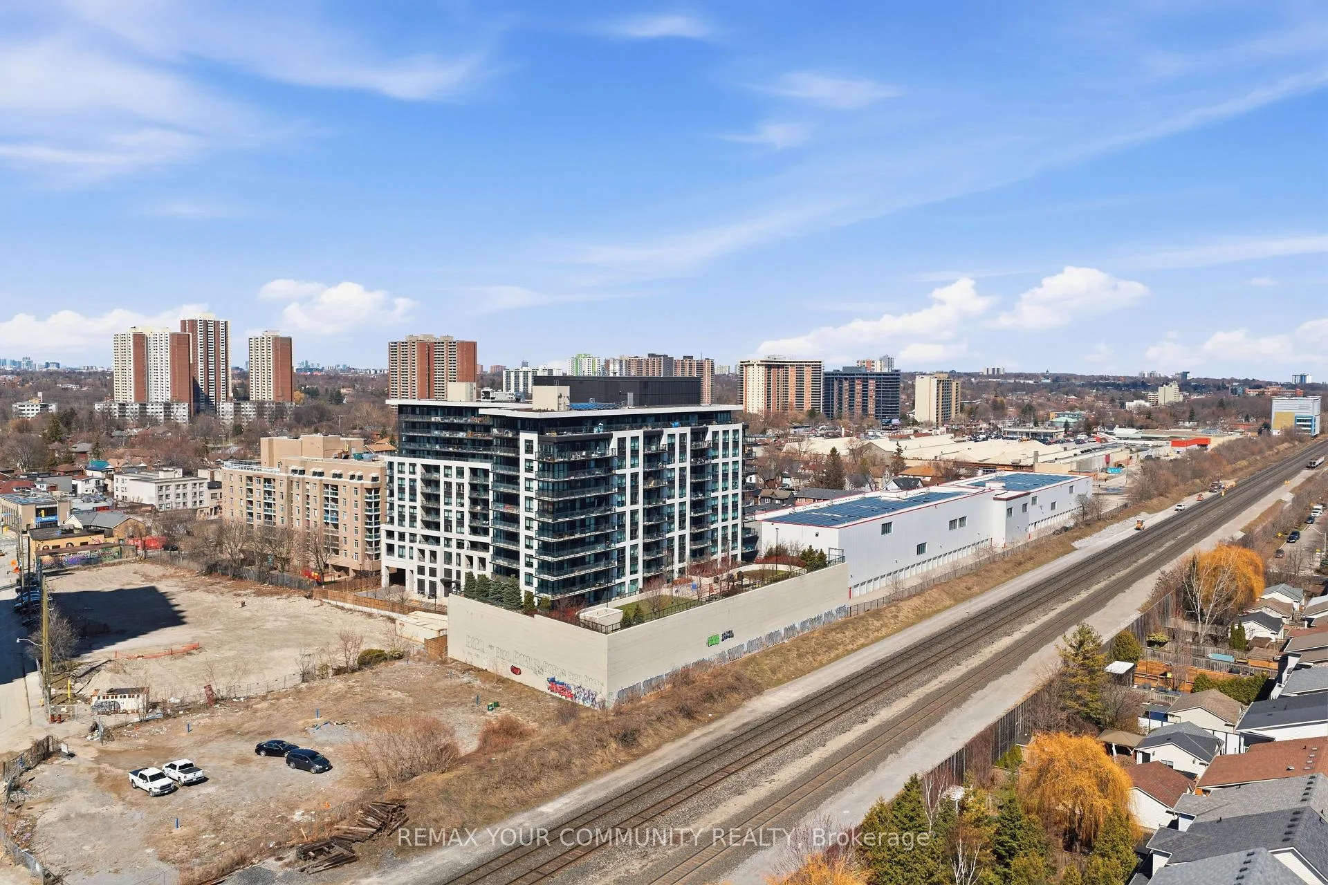 Front of Unit 407, 8 Trent Avenue