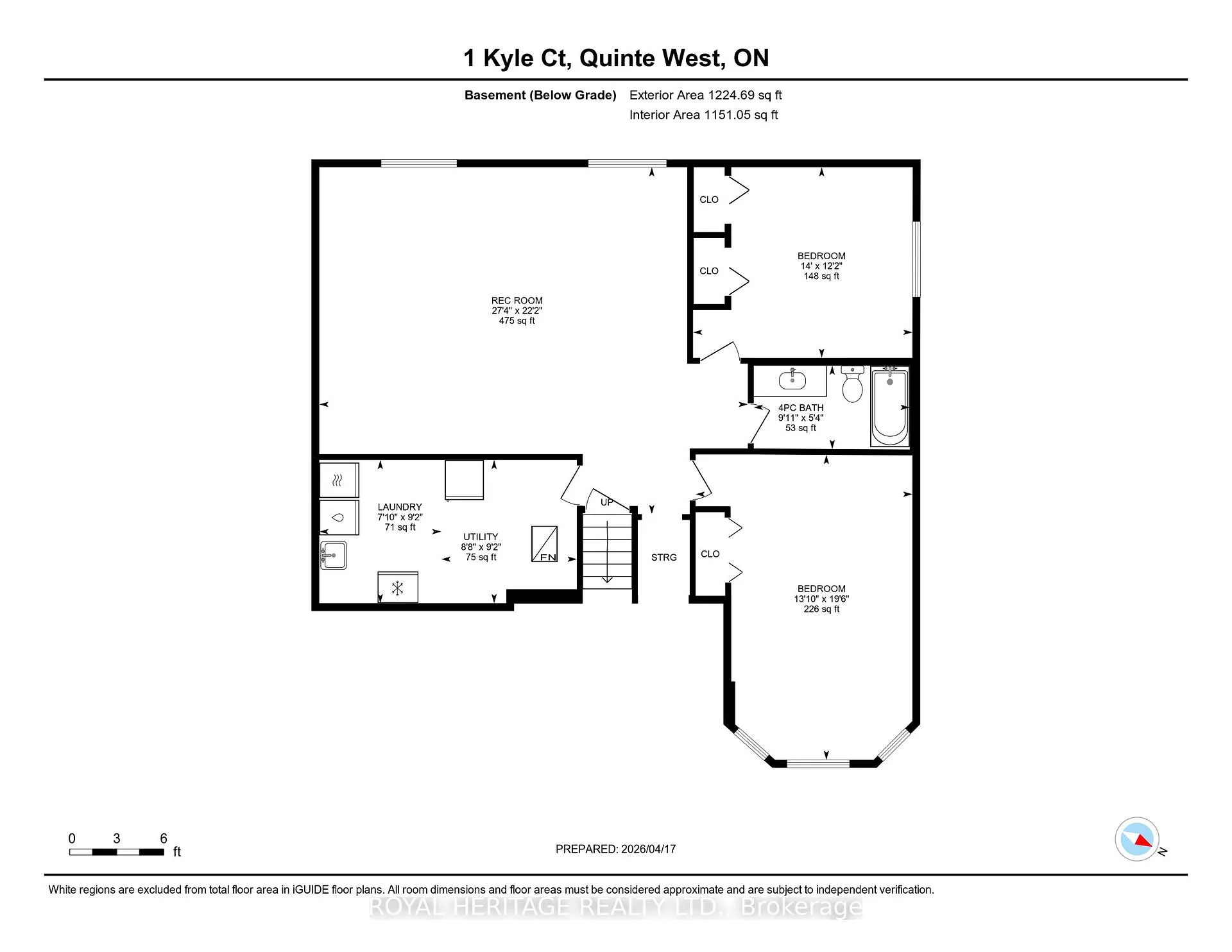 Photo 45 of 1 Kyle Court, Quinte West, Frankford Ward — HOMEH