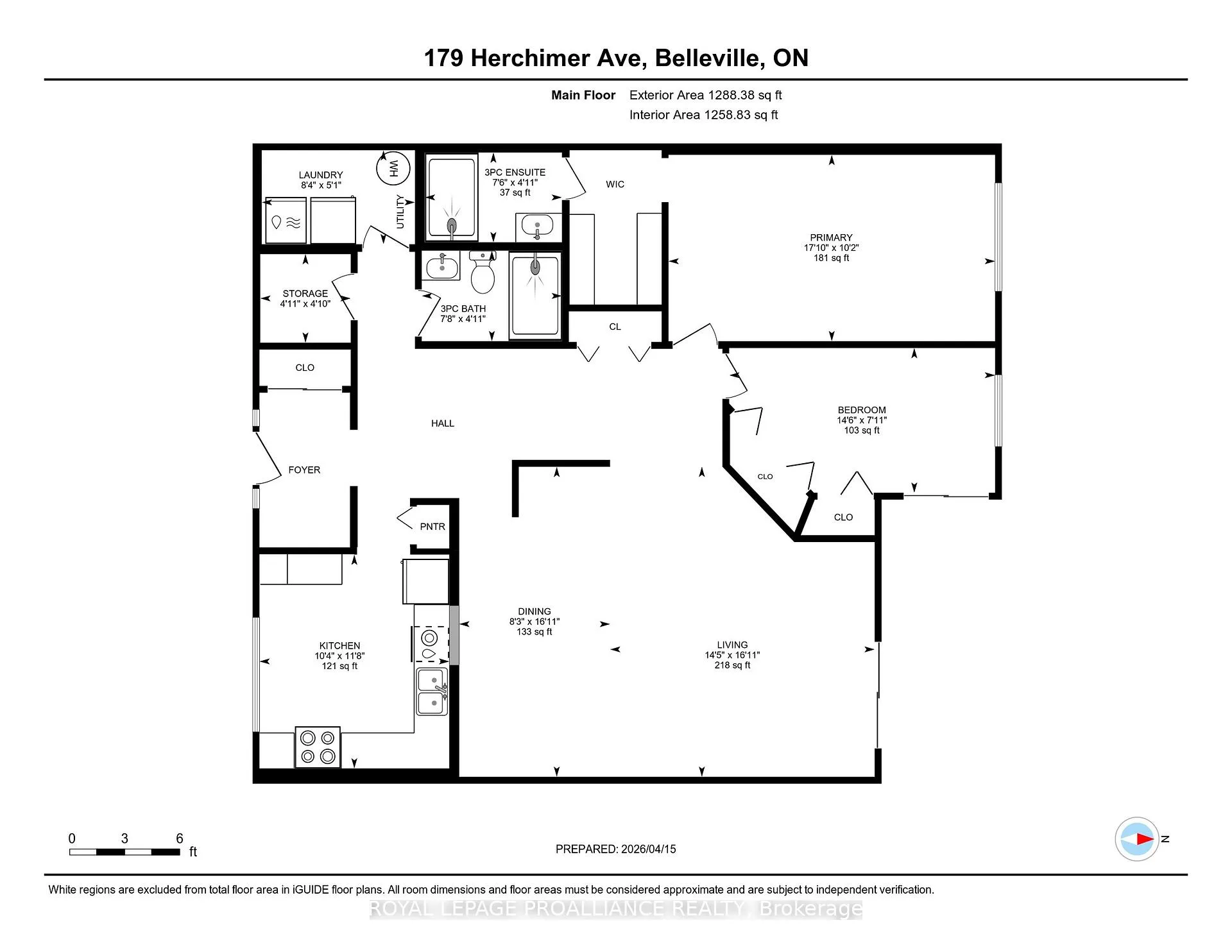 Photo 43 of Unit 3, 179 Herchimer Avenue, Belleville, Belleville Ward — HOMEH