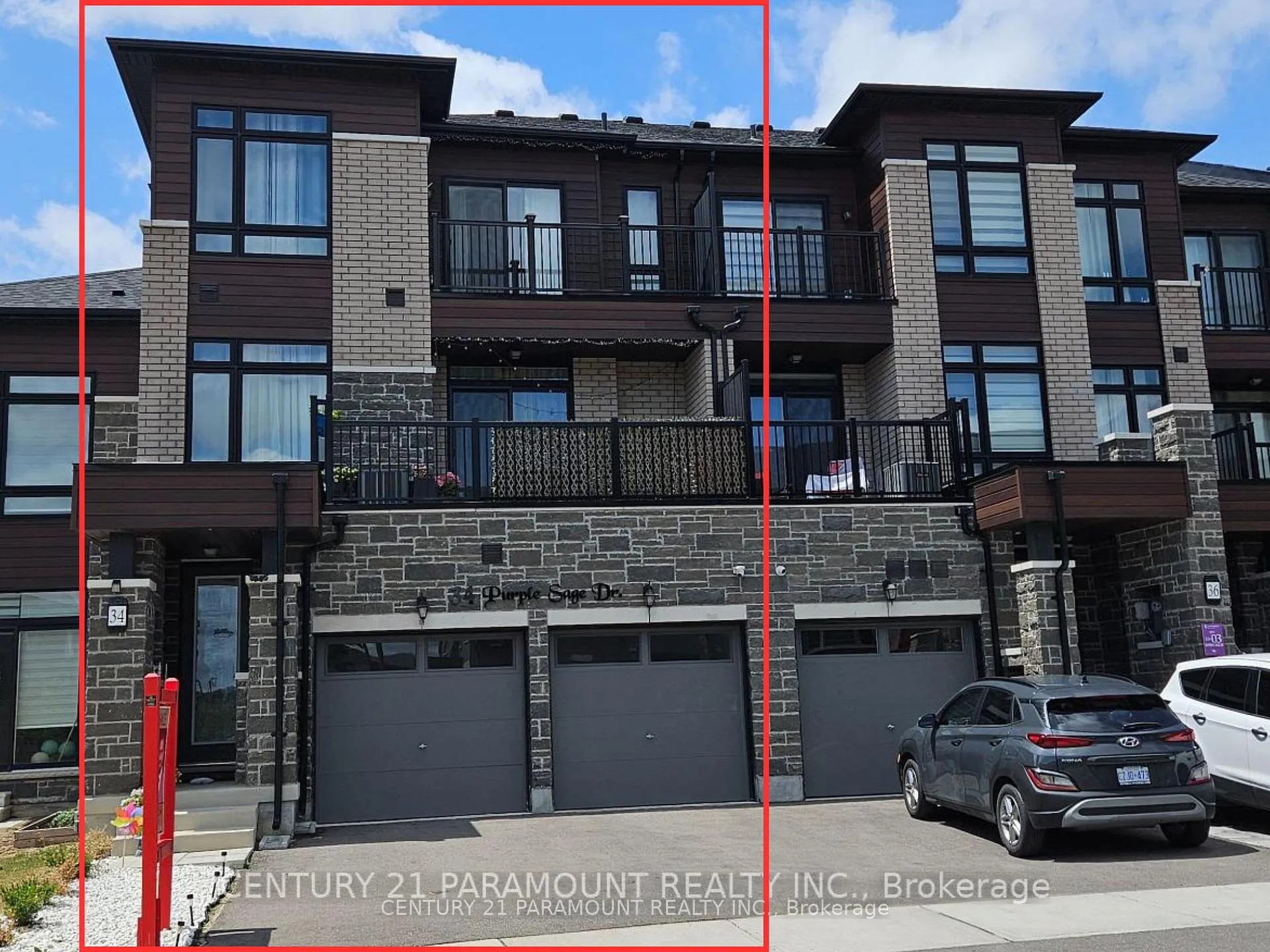 Front of 34 Purple Sage Drive